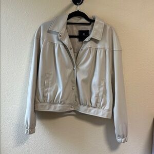 Bagatelle Cream Bomber Jacket